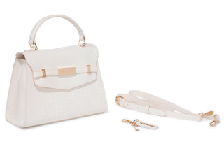 Thumbnail 3: Steve Madden Logo Embossed Top Handle Crossbody Satchel 
