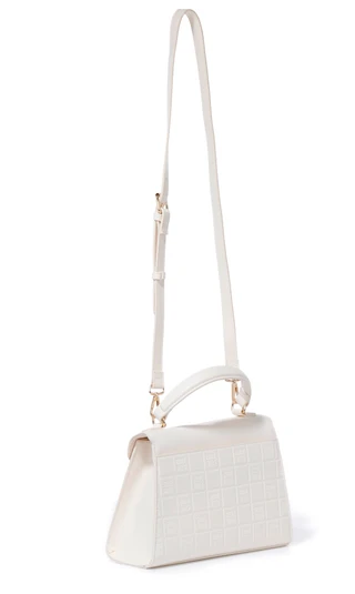 Thumbnail 5: Steve Madden Logo Embossed Top Handle Crossbody Satchel 