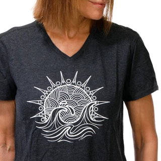 Thumbnail 2: REEL LEGENDS Women's Short Sleeve Sunset Graphic Tee 