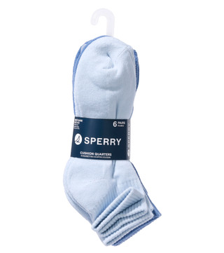 Thumbnail 1: Sperry 6 Pk Men's Everyday Cushion Quarters Socks 