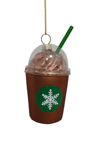 Thumbnail 1: Magical Season Glass Coffee To-Go Cup Ornament 