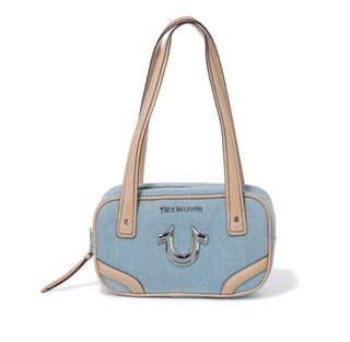 Thumbnail 1: True Religion Denim Bowling Bag Satchel 
