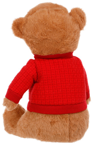Thumbnail 2: Magical Season 12in Christmas Weighted Teddy Bear w/ Christmas Tree Sweater 