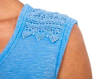 Thumbnail 2: CITY BLUES Women's Sleeveless Scoop Neck Casual Top 