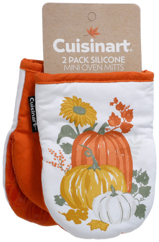 Thumbnail 1: CUISINART 2 Pk Harvest Silicone Mini Oven Mitts  