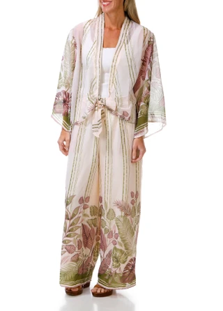 Thumbnail 3: BUNULU Women's Flowy Wide Leg Pants 