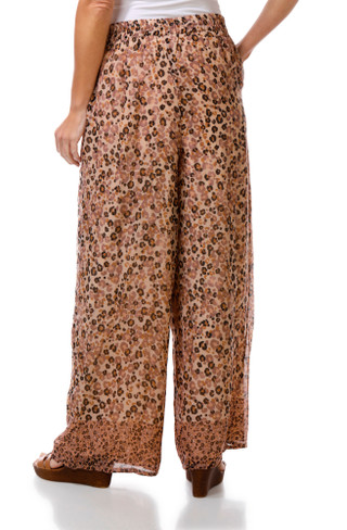 Thumbnail 3: BUNULU Women's Flowy Wide Leg Pants 