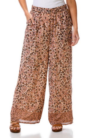 Thumbnail 1: BUNULU Women's Flowy Wide Leg Pants 