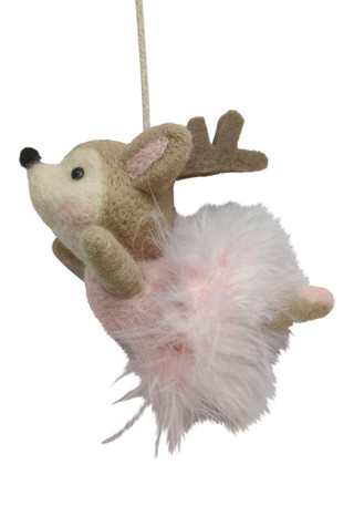 Thumbnail 1: Magical Season Fabric Ballet Bear Ornament 
