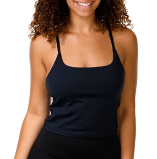 Thumbnail 1: Danskin Women's Active Strappy Cropped Tank 