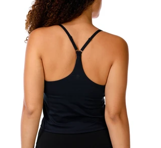 Thumbnail 2: Danskin Women's Active Strappy Cropped Tank 