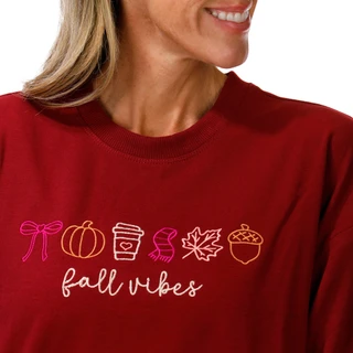 Thumbnail 2: Marled Women's Petite Long Sleeve Fall Vibes Sweater 