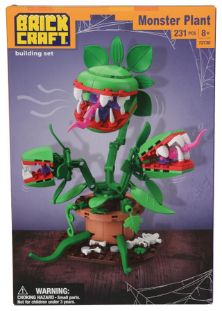 Thumbnail 1: Brick Craft 231 Pc Monster Plant Building Set  