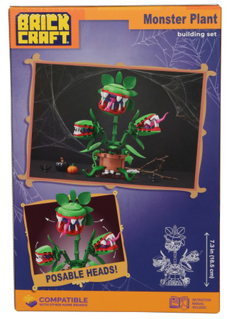 Thumbnail 2: Brick Craft 231 Pc Monster Plant Building Set  