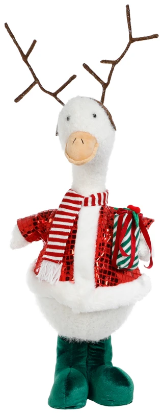 Thumbnail 1: Magical Season 30in Christmas Duck with Antlers 