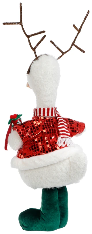 Thumbnail 2: Magical Season 30in Christmas Duck with Antlers 