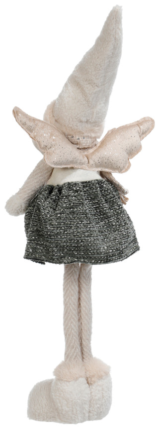 Thumbnail 2: Magical Season 25in Christmas Chenille Standing Angel 