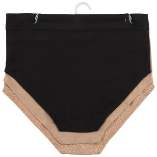 Thumbnail 2: Olga Plus High Waist Cotton Blend Brief Panties  