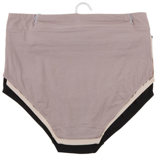 Thumbnail 2: Olga Plus 3 Pk High Waist Cotton Brief Panties  