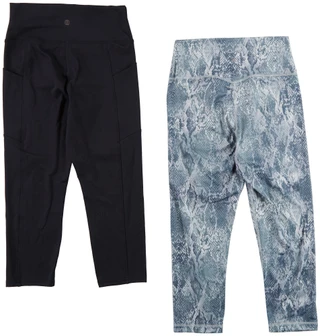 Thumbnail 2: Balance Collection Women's 2 Pk Print Capri Leggings 