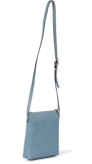 Thumbnail 3: Nautica Lockaway Chambray Crossbody Bag 