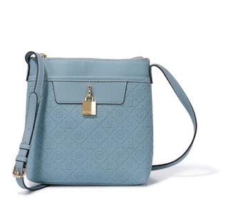 Thumbnail 1: Nautica Lockaway Chambray Crossbody Bag 