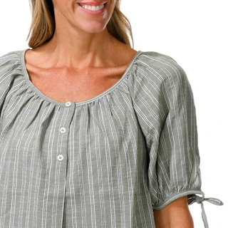 Thumbnail 3: MAX STUDIO Women's Tie Sleeve Scoop Neck Top 