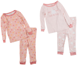 Thumbnail 1: Goodnight Llama Baby Girls 4 Pc Halloween Pajama Pants Set 