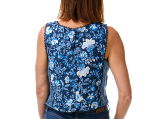 Thumbnail 3: Ellen Tracy Women's Sleevless Floral Top 