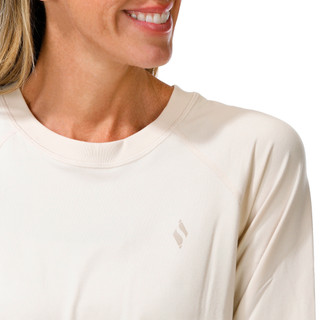 Thumbnail 3: Sketchers  Women's Long Sleeve Raglan Crew Top 