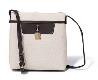Thumbnail 1: Nautica Embossed Monogram Crossbody Bag 