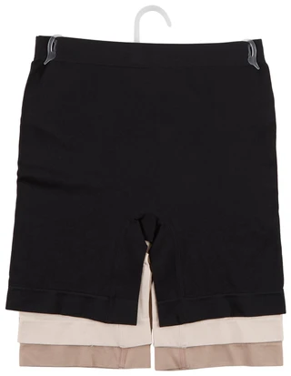 Thumbnail 2: Nautica Women's 3 Pk Seamless Super Soft Slip Shorts  
