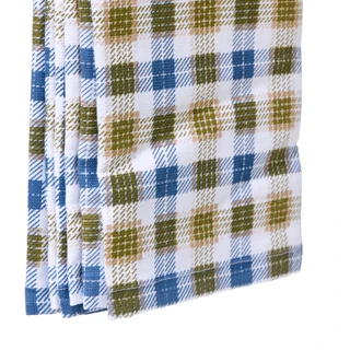 Thumbnail 2: True Religion 3 Pk Plaid Kitchen Towels  