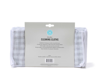 Thumbnail 3: Martha Stewart 12 Pk Plaid Microfiber Cleaning Cloths  