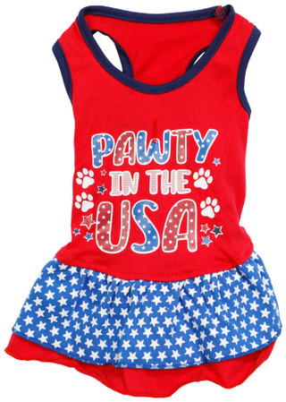 Thumbnail 1: PET POSSE Dog Ruffle Dress 
