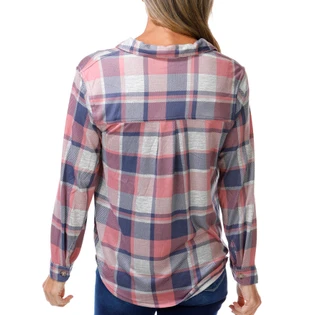 Thumbnail 3: C&C California Women's Long Sleeve Plaid Button Down 