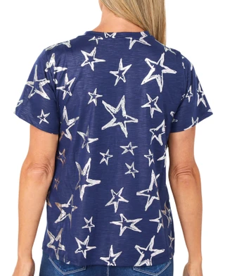 Thumbnail 2: ILU Women's Short Sleeve Americana Top 