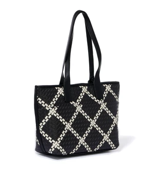 Thumbnail 2: Nautica Windowpane Shopper Bag 