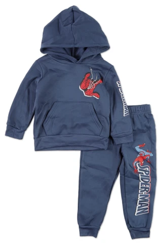 Thumbnail 1: Marvel 2 Pc Toddler Boys Marvel Spider Man Fleece Jogger Set  