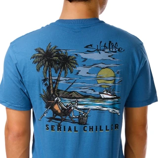 Thumbnail 2: Salt Life Men's Short Sleeve Bone Island Graphic Tee 