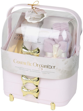 Thumbnail 1: Tru Spa 2 Drawer Cosmetic Organizer w/ Accessories 
