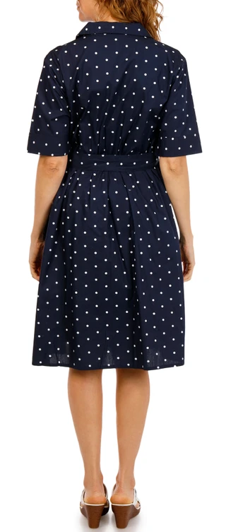 Thumbnail 3: DKNY Women's Short Sleeve Shirt Dress 