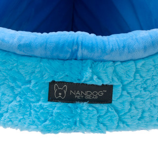 Thumbnail 3: NanDog Plush Fish Pet Bed 