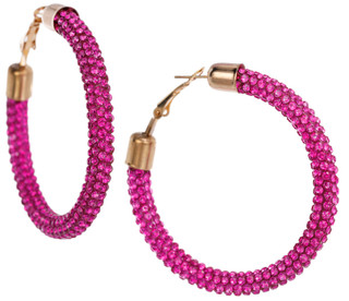 Thumbnail 2: Noir 3-Piece Crushed Crystal Earring Set 