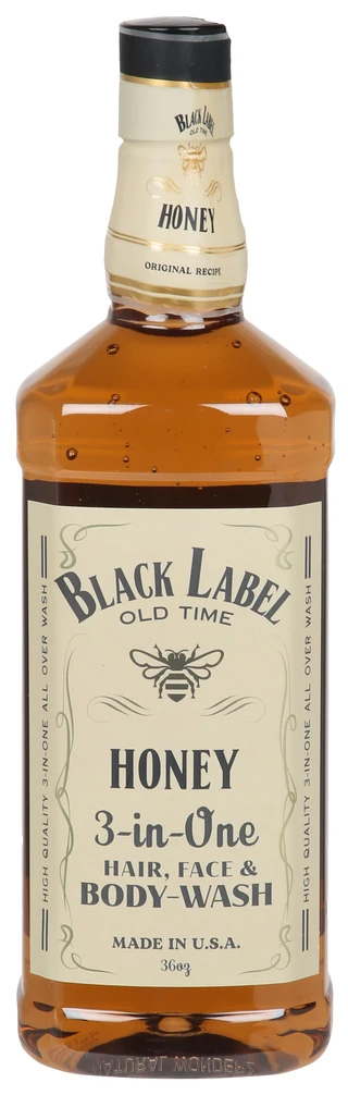 Thumbnail 1: Natural Wunderz 36 oz Old Time Honey Whisky 3-in-1 Hair Face & Body Wash 