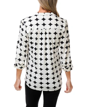 Thumbnail 2: Cocomo Women's Big Dot Pullover Top  