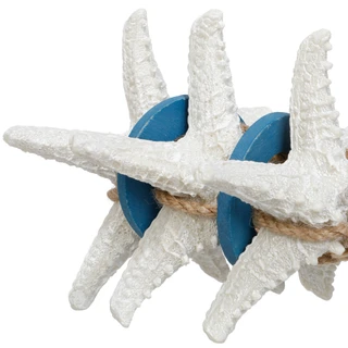 Thumbnail 2: Fancy That Gift & Decor 2 Pk 5 in Hanging Starfish Bundle Home Accent Sett 
