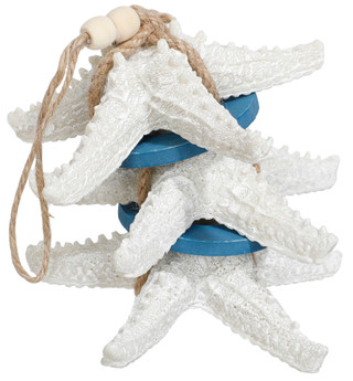 Thumbnail 1: Fancy That Gift & Decor 2 Pk 5 in Hanging Starfish Bundle Home Accent Sett 
