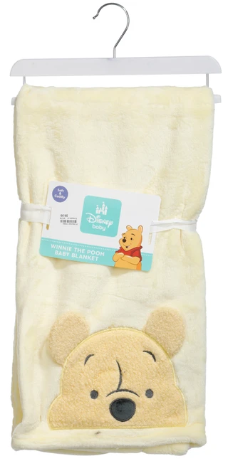 Thumbnail 1: Disney Baby 30x40 Soft & Cuddly Winnie The Pooh Baby Blanket 