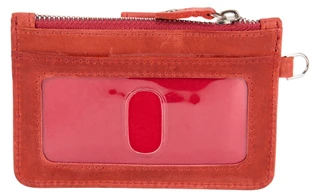 Thumbnail 3: American Bison Genuine Leather RFID Card & ID Wristlet with Zippered Pouch 